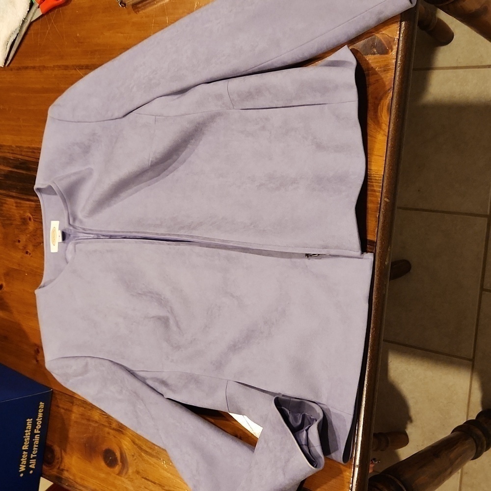 Talbots Purple Blazer Elegant Suit Jacket